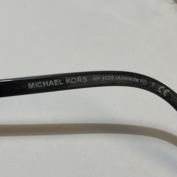 Michael Kors Adelaide III MK4029 3120 POLISHED BLACK 53-15-135 FLEX 9717 - Picture 7 of 10